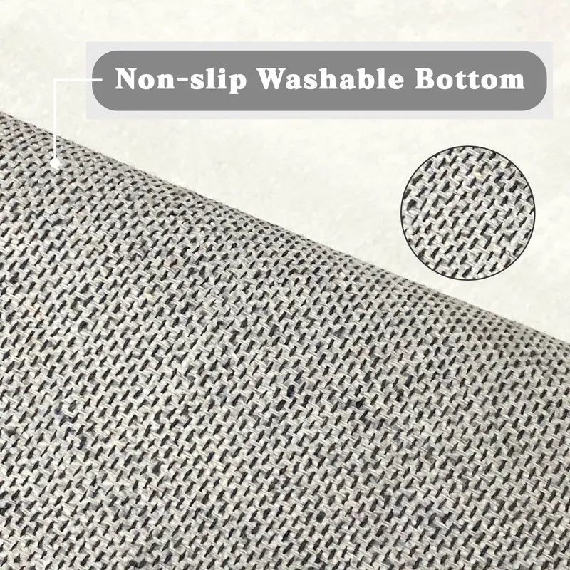 Irregular Creative Pattern Floor Mat — 1-Piece Set — Non-Slip, Soft Rug