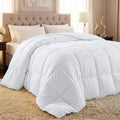 Down Alternative Duvet Insert — Quilted Comforter with Corner Loops, Box-Stitched, Double/Large Size